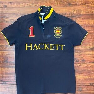 Hackett Dark Blue Polo Large Read description